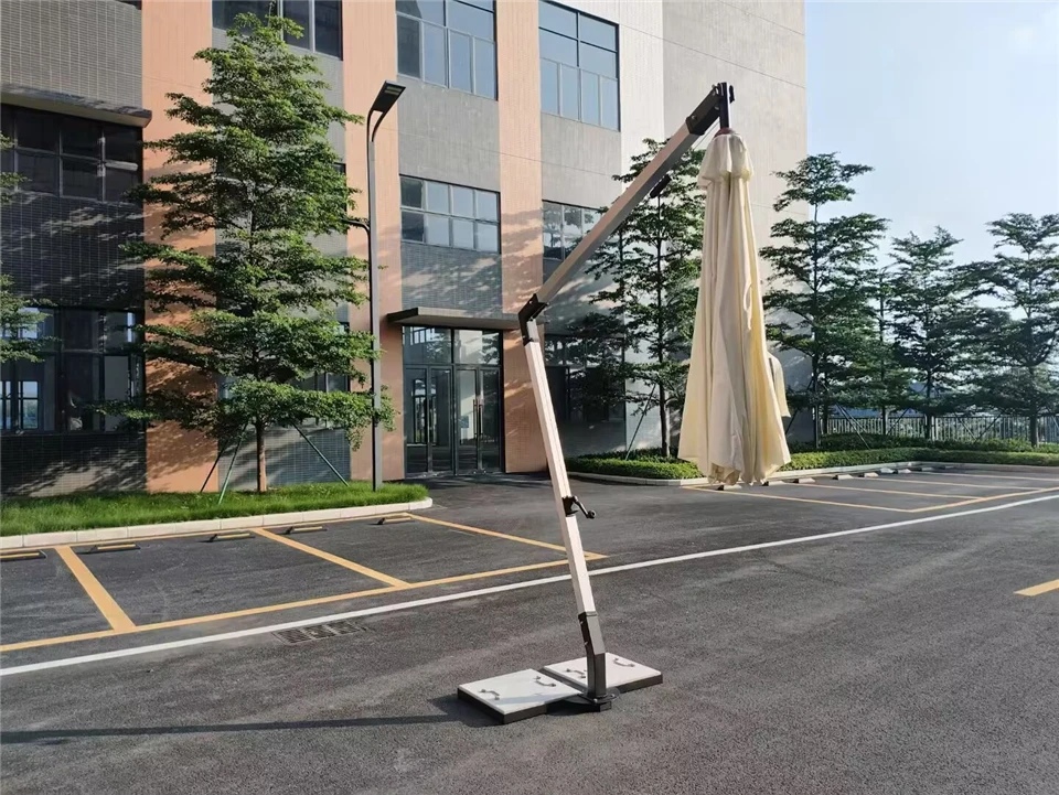 Aluminum Outdoor Automatic Umbrella
